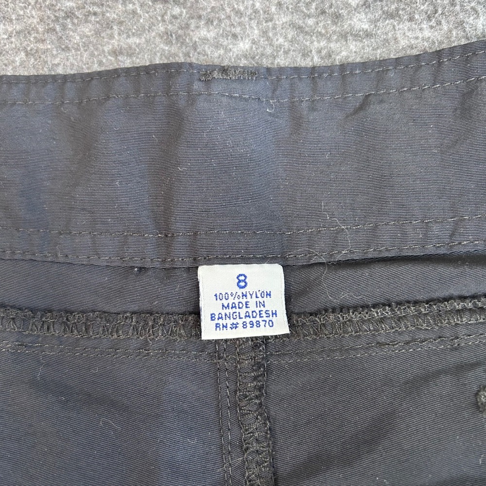 Bimini Bay Outfitters Womens Black Performance Fishing Utility Shorts Size 8 - Picture 2 of 9